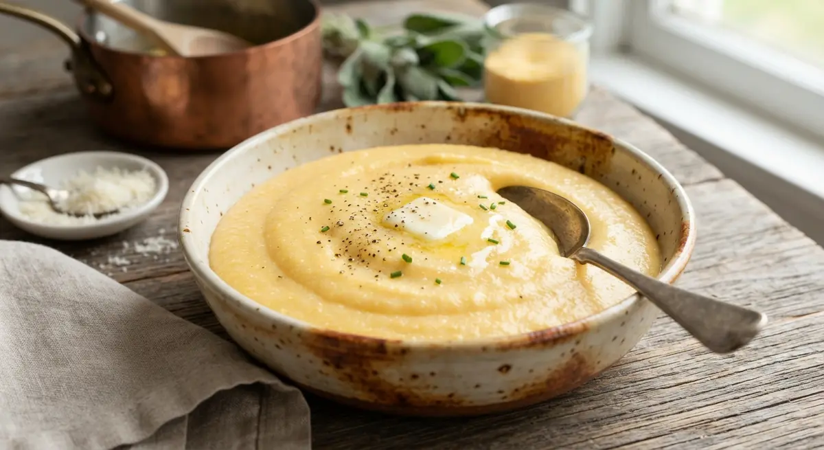 Smooth Corn Polenta